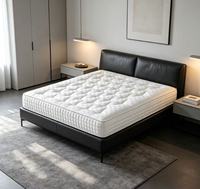 Matelas de lit d'hôtel personnalisé, tailles Twin, Full, King, Queen, enroulé dans une boîte, avec surmatelas Euro Top, ressorts ensachés et mousse à mémoire de forme