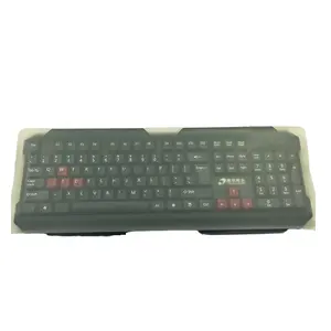 Housse de protection pour clavier PC personnalisé en silicone étanche à la poussière et transparent pour claviers PC universels