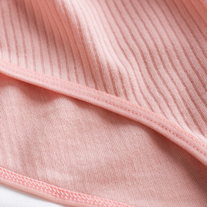 Nouvelles culottes pour femmes respirantes et confortables en tissu côtelé - Product Image 4