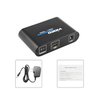 Convertidor de vídeo HDMI de fábrica OEM, componente 1080p, RGB a placa HDMI, caja convertidora de vídeo YPbPr a HDMI