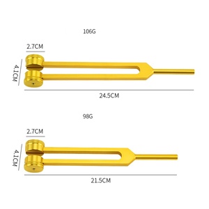 Wholesale Stainless Steel 90HZ Tuning Fork Come With PP Bag Sound Healing Portable <b>Musical</b> <b>Instrument</b> Vibrator Tool - Product Image 6