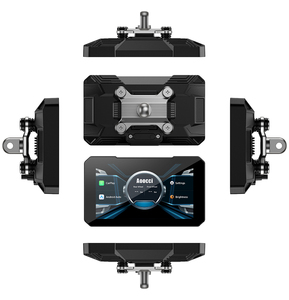 AOOCCI C3 Plus Schermo da 5 Pollici per <span class=keywords><strong>Moto</strong></span> con CarPlay Wireless, Android Auto, Display Touch Intelligente con TPMS in Tempo Reale, Design Pronto per la Strada - Product Image 2