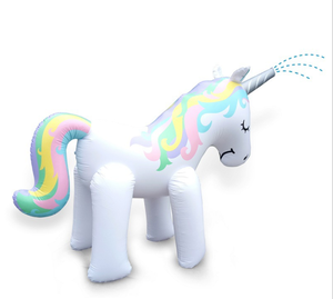 गेंडा छिड़काव पानी खिलौने बच्चों और वयस्कों के लिए <span class=keywords><strong>Inflatable</strong></span> आउटडोर यार्ड छिड़काव छप खेलने लॉन पानी स्प्रे खिलौना - Product Image 3