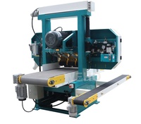 Scie à ruban horizontale pour le bois de 300 mm, machine à scier le bois pour couper des planches de bois