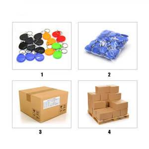 TK4100/EM4100 ABS porte-clés étiquette 125KHz RFID porte-clés pour le contrôle d'accès - Product Image 6