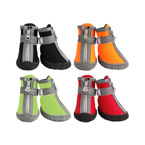 हॉट सेल फैशन डिजाइन पालतू मोजे सांस लेने योग्य बाहरी नरम नीचे जूते पानी के सबूत ठोस पैटर्न - Product Image 4