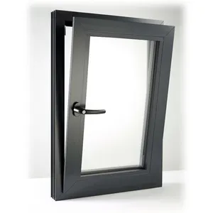 Casement Aluminum Pvc Sliding Window Folding Sliding Door System Aluminum Glass Bifold Door Tempered Glass Window And Door
