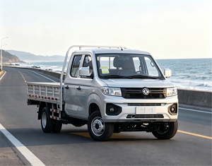 Camioneta de Carga Mini DFSK D72 Plus LV1 1.6L de Gasolina, Doble Cabina, 5 Asientos, Plataforma Plana, Camión de Reparto Comercial de Carga Pesada - Product Image 1