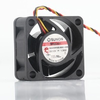 Sunon 5V 24V 48V DC 12V 1,38 W AC EC 4020 40X40X20MM 4CM Chasis silencioso Levitación magnética Ventilador de refrigeración de 3 hilos para el MB40201VX-0000-G99