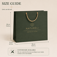 Sac shopping en papier vert foncé de luxe, logo personnalisé, estampage à chaud, sac cadeau en papier artistique, sac d'emballage de vente au détail laminé mat