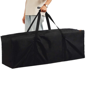 Bolsa de lona extragrande de 47 pulgadas, equipo de viaje, bolsa de equipaje de gimnasio con cremallera resistente - Product Image 5