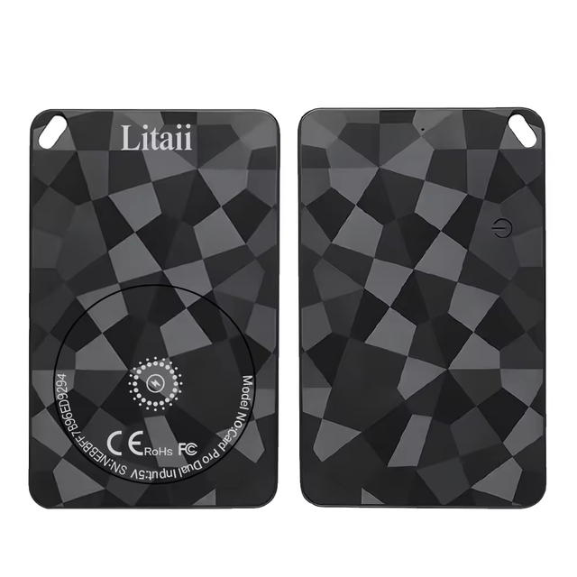 Dual System Card  Tracking for Tracker LED Light for Bag Wallet Key Finder Smart Tag Compatible Android for MFI Find