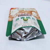 Sacs autoportants personnalisés de qualité alimentaire avec impression en héliogravure pour l'emballage de snacks et biscuits, sacs à fermeture éclair pour noix