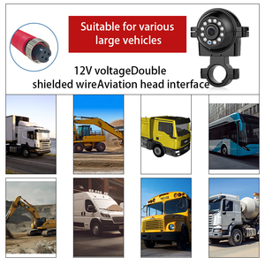 Camion véhicules IR LED Reveser système <span class=keywords><strong>de</strong></span> caméra 1080P Bus remorque camion <span class=keywords><strong>camping</strong></span>-<span class=keywords><strong>car</strong></span> Rv sauvegarde inverse vue arrière camion caméra - Product Image 3