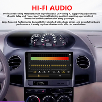 Penhui Smart Series Android Car DVD Player untuk Geely MK 2006-2013 Radio GPS Navigasi CarPlay DSP Multimedia Layar 2 Din