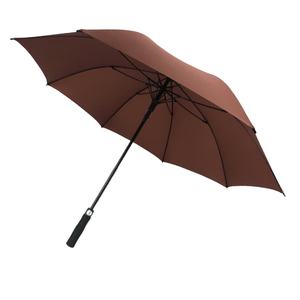 Gran oferta, buena calidad, venta al por mayor, paraguas de negocios promocional de lujo a prueba de viento, logotipo personalizado, paraguas de Golf personalizado - Product Image 1