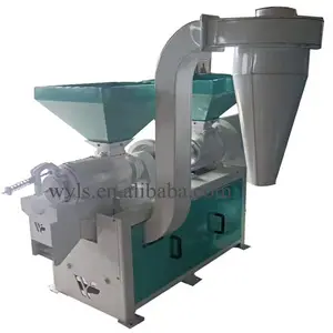 Automatic small scale maize grits and flour milling machine corn peeler posho mill in Kenya