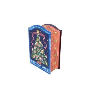 Caja <span class=keywords><strong>de</strong></span> Regalo Navideña Ecológica Personalizada Windabox, Forma <span class=keywords><strong>de</strong></span> <span class=keywords><strong>Libro</strong></span>, Tapa con <span class=keywords><strong>Bisagras</strong></span>, Cierre Magnético, Reutilizable, Rígida - Product Image 1