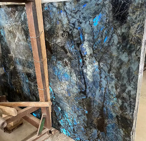 Hot Selling Brazilian Natural Granito Blue <strong>Granite</strong> Blue Labradorite <strong>Granite</strong> <strong>Slab</strong> for Luxury Dining Table Top - Product Image 6