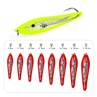 Leurre de pêche en mer et en eau douce Tolure 40g 60g 70g, leurre-cuillère de jigging avec hameçon en acier inoxydable
