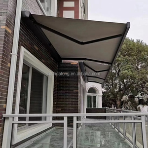 กันสาด<span class=keywords><strong>ข้าง</strong></span>แบบยืดหดติดผนังแนวตั้ง พร้อมแผงกันลม สำหรับระเบียงเพื่อความเป็นส่วนตัว - Product Image 1