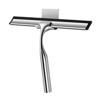 Grattoir en alliage de fer noir pour la maison, emballé en carton, pour le nettoyage des sols, balai de salle de bain, grattoir à cheveux, balai domestique