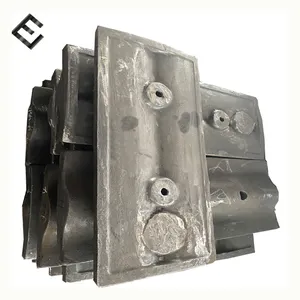 Corrosion resistant hejingang casting crusher parts Mn13cr2 Ball Mill Liner Wear Parts