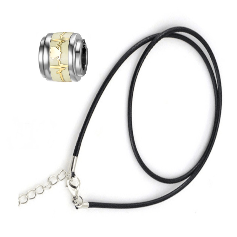 Cowhide rope+pendant