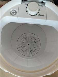 Precio más bajo 4,5 KG redondo pequeño hogar Mini lavadora semiautomática luz azul esterilización lavandería deshidratación uno - Product Image 5