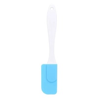 Ensemble de spatules miniatures en silicone résistantes à la chaleur, écologiques, jetables, compatibles lave-vaisselle et four, pour la pâtisserie, avec pinceau en silicone