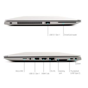 Laptop bisnis HP EliteBook 840 G5 bekas, Laptop Intel <span class=keywords><strong>Core</strong></span> <span class=keywords><strong>I7</strong></span> 8550U <span class=keywords><strong>CPU</strong></span> 16GB RAM 512GB SSD asli diperbarui komputer bekas - Product Image 3