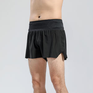 Trail Running <strong>Shorts</strong> Men's Women's Regular Fit Quick-Drying Lined Anti-Exposure Fitness Running Training Marathon Waist-Bag - Product Image 2