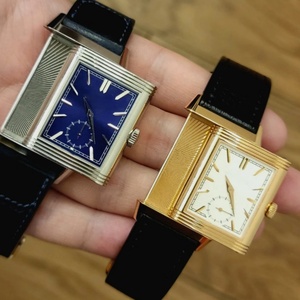 Reloj Mecánico de Lujo Reverso Diver Rectangular de Doble Cara con Doble Hora, Reserva de Marcha de 45 Horas, 20mm, Analógico, Estilo Moneda Europea - Product Image 2