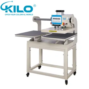 KILO Best Sell 40x60cm 16x24 Heat Transfer Machine Double Pneumatic Heat Press Machine for T shirts