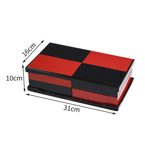 Lonchera de Plástico ABS Estilo Japonés con Doble Espada y Tapa, Rectangular, para Bocadillos - Product Image 5