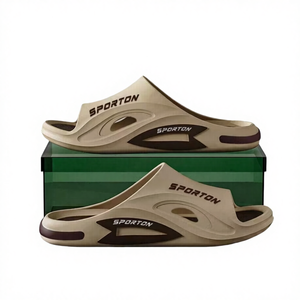 Nouvelles pantoufles de plage d'intérieur pour hommes 2026 – Légères, antidérapantes, respirantes, à plateforme, rayées et chaudes - Product Image 3