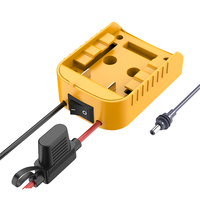 SK0107 Starlink Mini chargeur Dewalt DCB-18V/20V pour batterie Dewalt Starlink Mini câble d'alimentation cc (2M) avec fusible + borne de fil