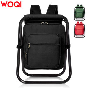 WOQI תרמיל משקאות חיצוני כיסא דיג שרפרף מתקפל 600D PVC תיק קירור בידוד אוקספורד - Product Image 1