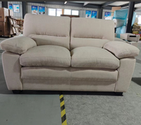 Fauteuils et Canapés de Salon en Cuir PU à Prix Usine, Ensemble Traditionnel d'Angle Inclinable avec Consoles
