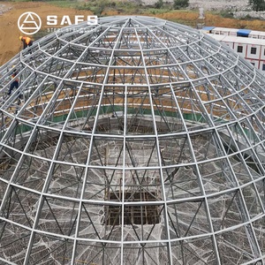 Energía-ahorro de espacio marco templado de estructura de acero de cúpula de vidrio Roofing cubierta construcción - Product Image 5