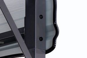 Abri d'auto de haute qualité Tente de garage Auvent de voiture Tente d'auvent de stationnement de voiture en acier galvanisé - Product Image 6