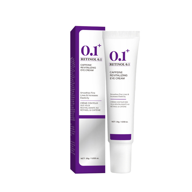 0.1% Retinol Caffeine Eye Cream Firms and Tightens the Under-Eye Area. Smooths Fine Lines. Ceramide Np. Instant Results.