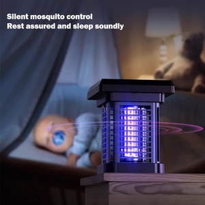 Lámpara solar antimosquitos para hogar, Patio, jardín, exterior, repelente de <span class=keywords><strong>mosquitos</strong></span>, impermeable, lámpara de descarga eléctrica - Product Image 4