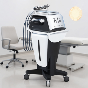 Appareil de soin du visage à l'oxygène M6 Hydro Oxygen avec poignée en aluminium de qualité médicale, conception non oxydante - Product Image 1