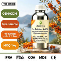 Groothandel Bulk Prijs Koudgeperste Duindoornvruchtolie Natuurlijke Vitaminebank Skincare Grondstof