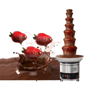 110V 220V 7 étages Commercial et maison utilisé 3-7 couches chocolat cascade fontaine Machine chocolat Fondue Machine - Product Image 1