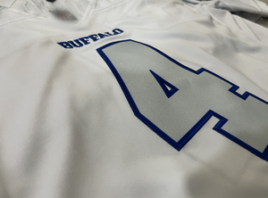 2025 đối thủ bóng đá mỹ Jerseys #17 Josh Allen #12 Puka nacua #10 drake maye #54 Fred Warner #23 mccaffrey #10 hill - Product Image 6