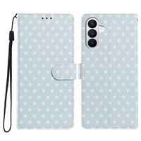 Étui portefeuille en cuir Star pour Samsung Galaxy S26 Edge Plus S25 Ultra S24 FE A06 A16 A26 A36 A56 A07 A17 A37 A57 A25E Housse à rabat