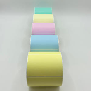 Étiquettes thermiques directes en rouleau à prix abordable, étiquettes pour balances électroniques, étiquettes de prix à code-barres pour supermarchés - Product Image 5