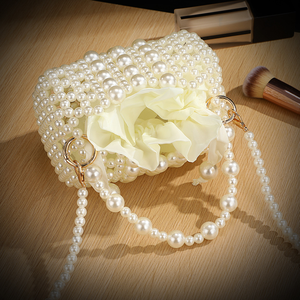 Sac de soirée tissé à la main 2025 – Nouveaux sacs à main élégants, sac fourre-tout bandoulière tissé de perles tendance, sacs fourre-tout de luxe pour femmes de créateur - Product Image 3